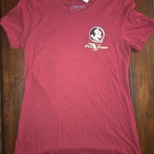 Women's FSU Red Short Sleeve Tee